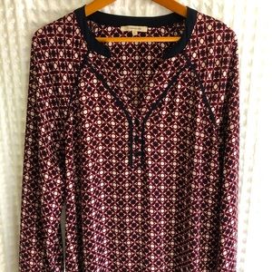 41 Hawthorn long sleeve blouse, XL